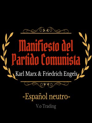 Manifiesto del Partido Comunista - Audiobook
